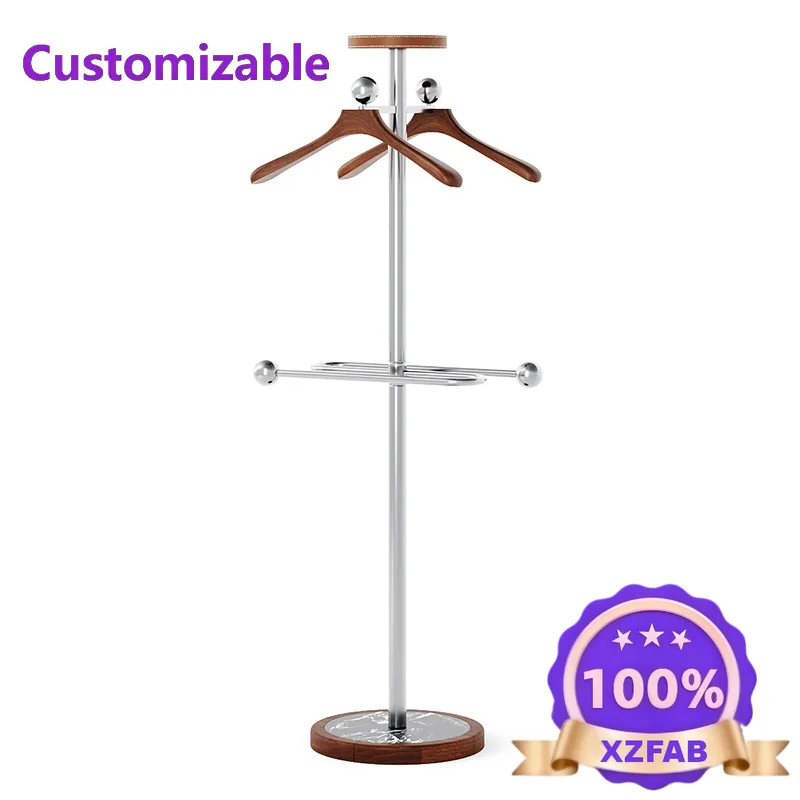 Factory Direct 2026 Office suit hanger suit hanger jacket hanger hotel suite coat rack vertical floor rack