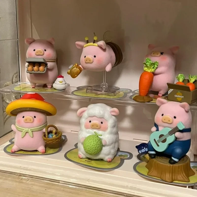 

LuLu The Piggy Farm Series Blind Box Toy Mystery Box Cute Lulu Pig Dolls Action Figure Surprise Bag Decor Gifts Caixa Misteriosa