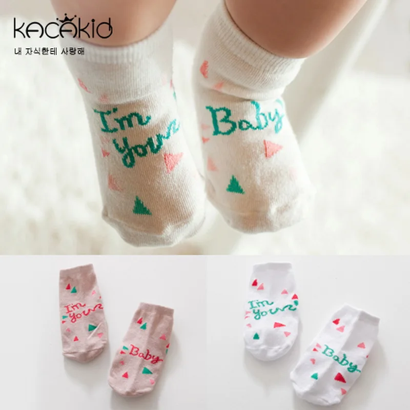 New Arrival Cotton Baby Socks Cute Non-Slip bottom Infant Socks Newborn Socks