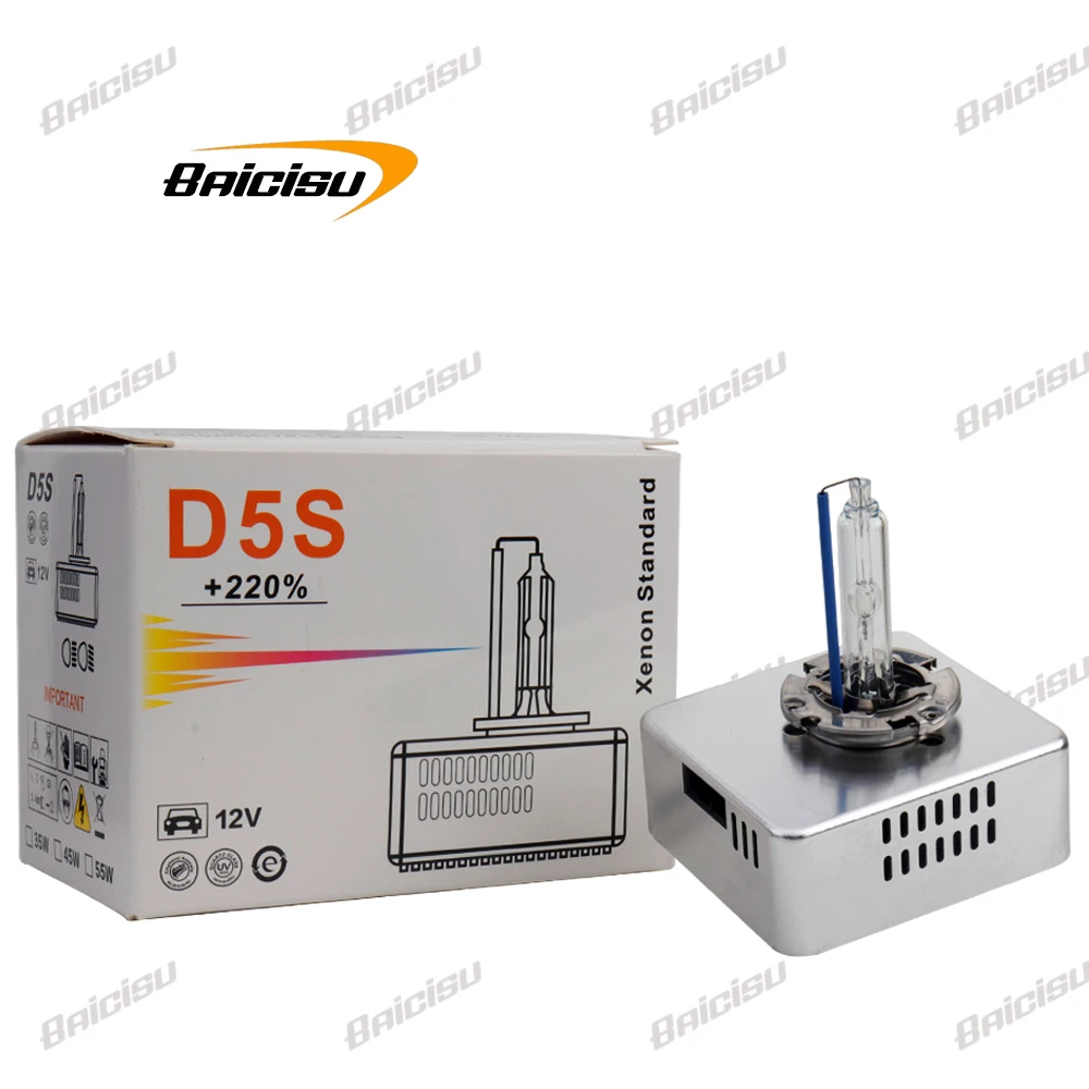 High bright Xenon Lamp D5S bulb Genuine 6000K 35W 12V HID Bulb Headlight  for headlight headlamp fit for Audi Chevrolet GMC 3F19 image 5