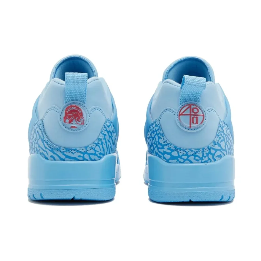Nike Jordan Spizike Low Comfortable Wearable Basketball Shoes Classic Retro Trend Basketball Shoes Blue image 4