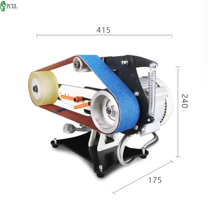 Electric sanding machine, brushless servo motor, grinding machine, vertical and horizontal polishing and grinding machine [sun w