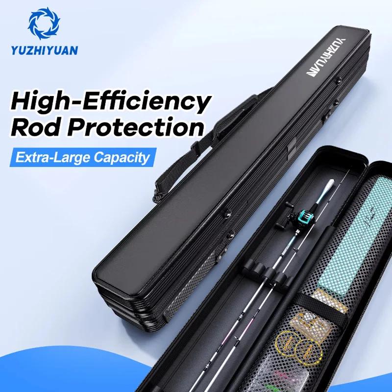 

Сумка для хранения удочки и снастей большой емкости: прочная ткань Оксфорд, водонепроницаемая, противоударная, идеальный подарок для использования на открытом воздухе