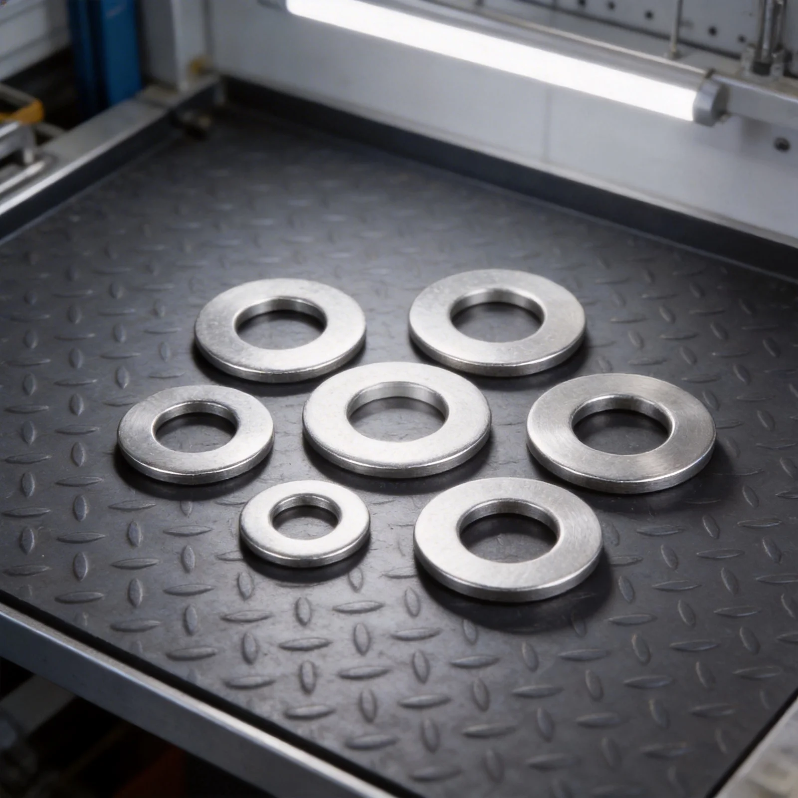 105PCS Washer Set Stainless Steel Washers Outdoor Projects Standard Circlip Pressure Distribution Comprehensive Sizes