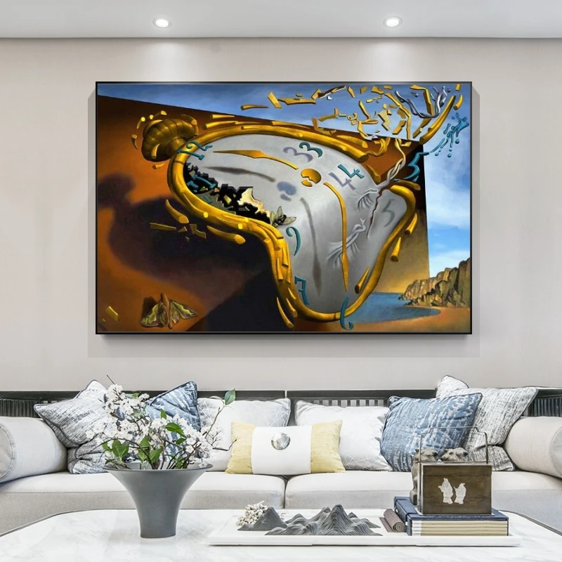 Surrealism Canvas Paintings By Salvador Dali Famous Wall Art Posters and Prints Wall Pictures for Living Room Home Decor