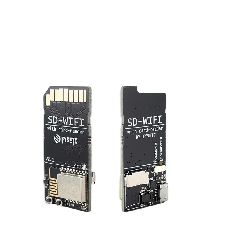 

For 3D printer SD-WIFI card module with built-in USB-to-serial port chip, wireless transmission and card reader (without SD card