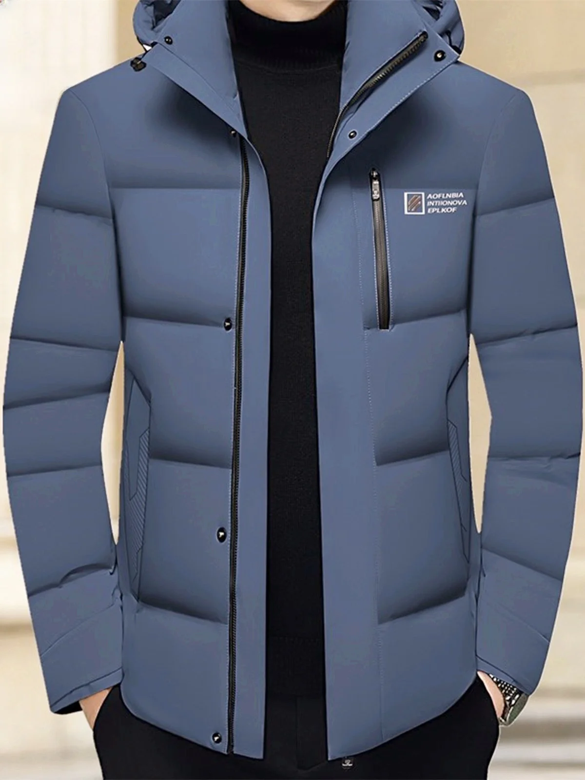 

Мужская утепленная куртка Pierre Cardin с гусиным пухом, осенне-зимняя, модная, городская, водонепроницаемая, ветрозащитная, теплая верхняя одежда