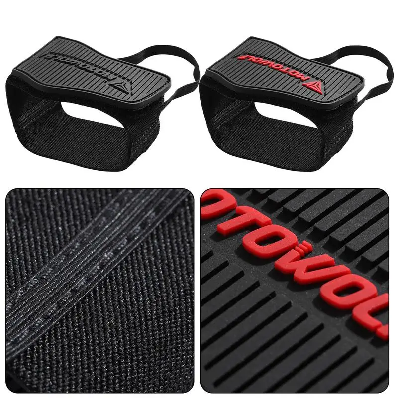 Almohadilla de cambio de marchas de motocicleta, cubierta de zapato ajustable, Protector de bota ligero duradero para montar, accesorios de