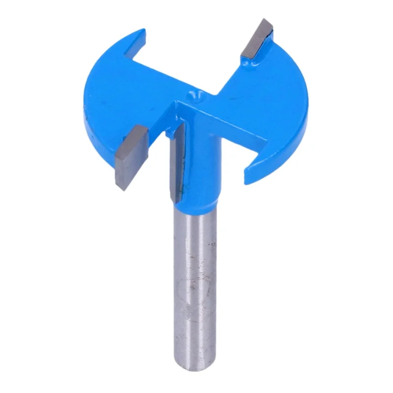 

Track Slotting Router Straight Bit Wood Groove Milling Cutter Woodworking Tool 1/4in Shank