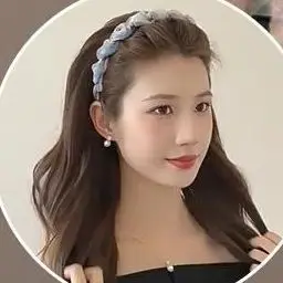 التدرج مطوي شبكة العصابات الشعر للنساء الفتيات موجة الأسنان عدم الانزلاق هيرباند الشعر عقد حلية غسل أغطية الرأس اكسسوارات للشعر