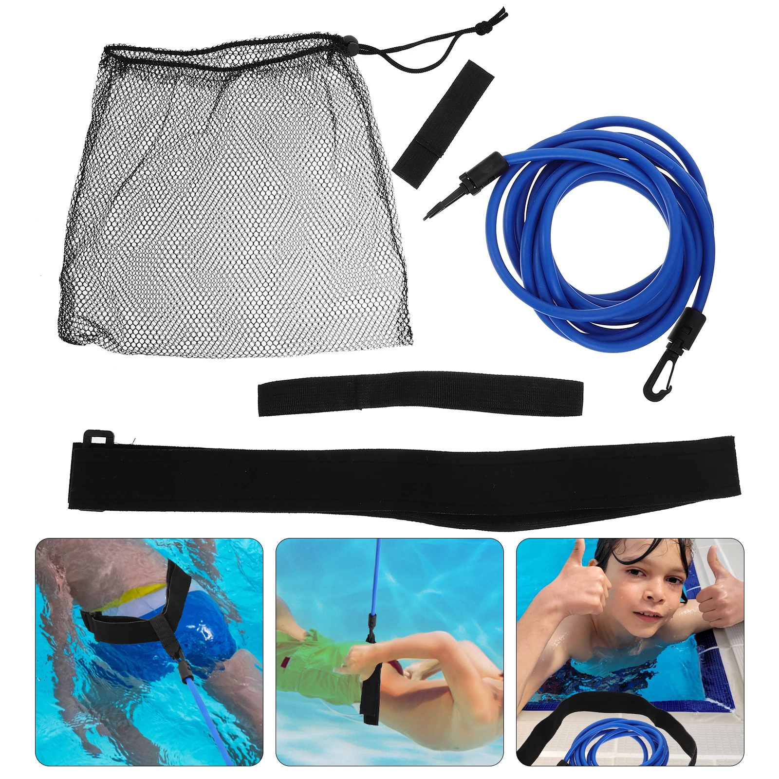 

Swimming Trainer Resistance Bands Strength Training Belt Exercise Equipment Aquatic Sofa