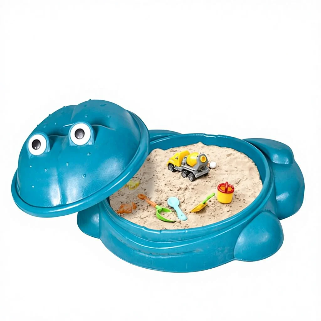 

Большой пластиковый песочный бассейн с покрытием и лоток для песка в виде животных для детского сада и домашнего использования