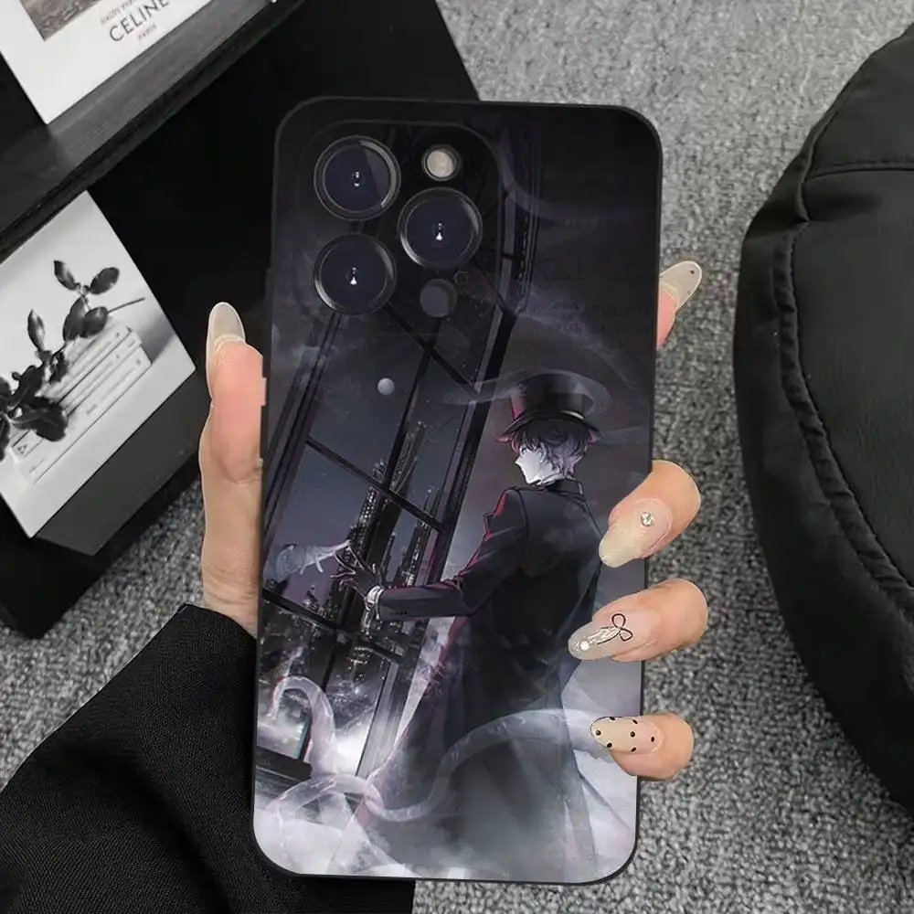 L-Lord of M-Mysteries Phone Case For iPhone 17,16,15,14,13,12,11,Plus,Pro Max,XS,X,XR,SE,Mini,8,7,Soft Silicone Black Cover