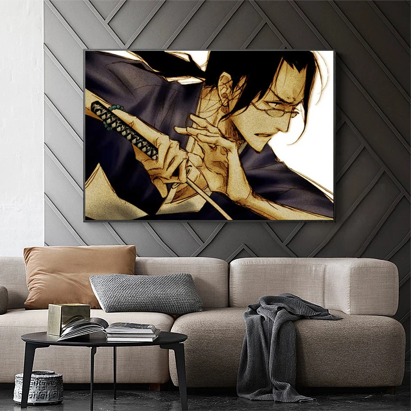 Samurai Champloo Japanese Adventure Action Anime Cartoon Canvas Painting Poster Room Living Wall Art Home Decoration Pictures