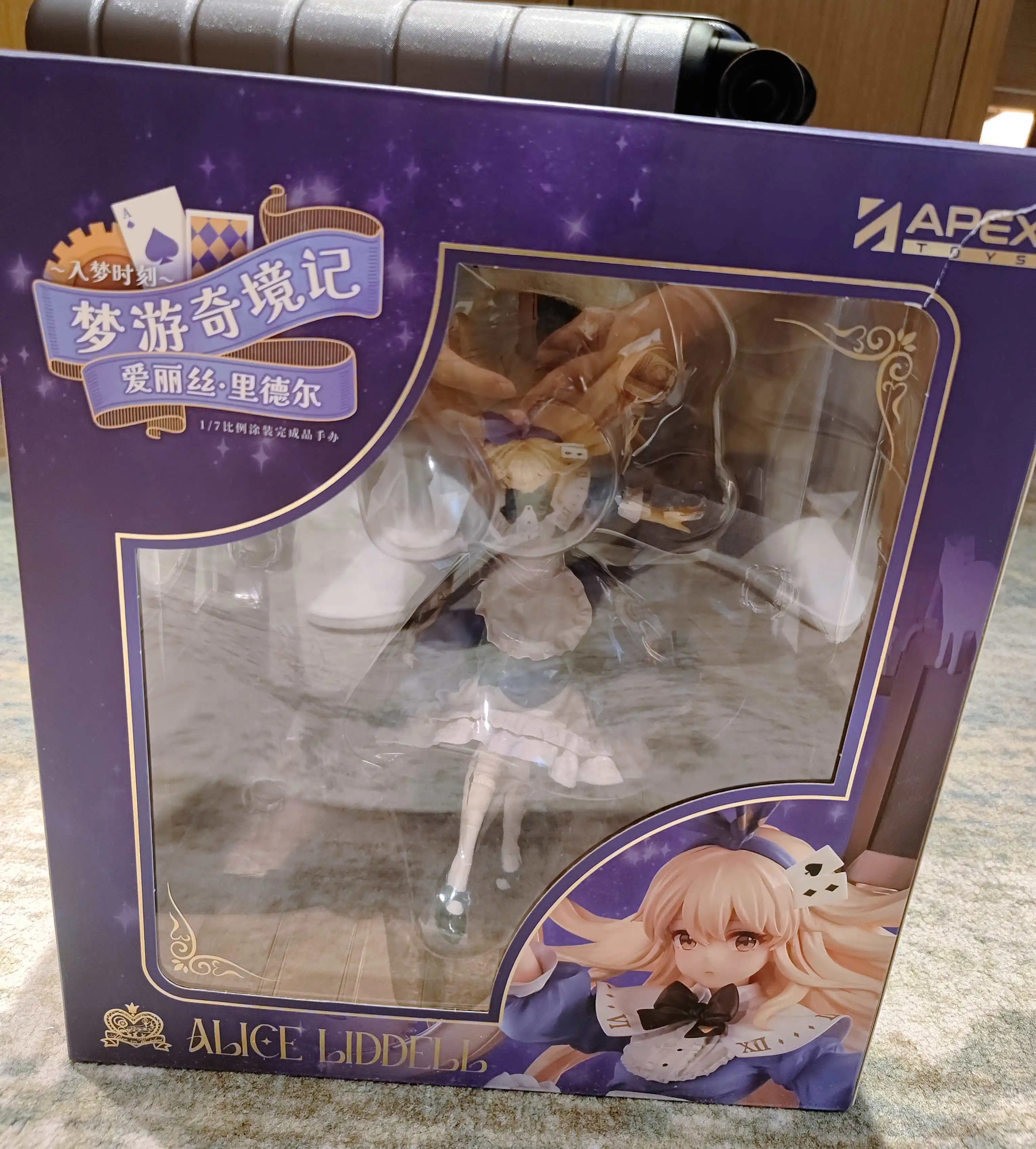 Originele Alice Riddle: Dreaming In Wonderland APEX 1/7 Echte Actiefiguren 30 cm Model Desktop Decoratie Speelgoed Kerstcadeau