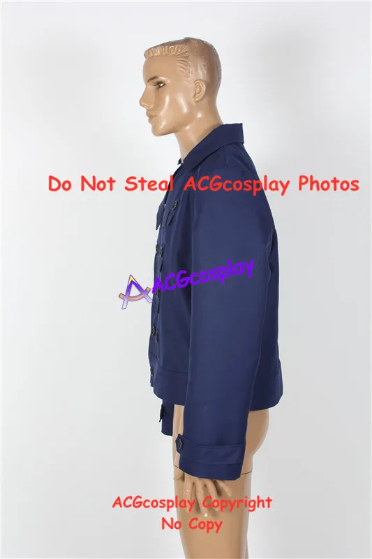 Navy Blue Jacket Buc ky Barn es Jacket cosplay costume acgcosplay jacket