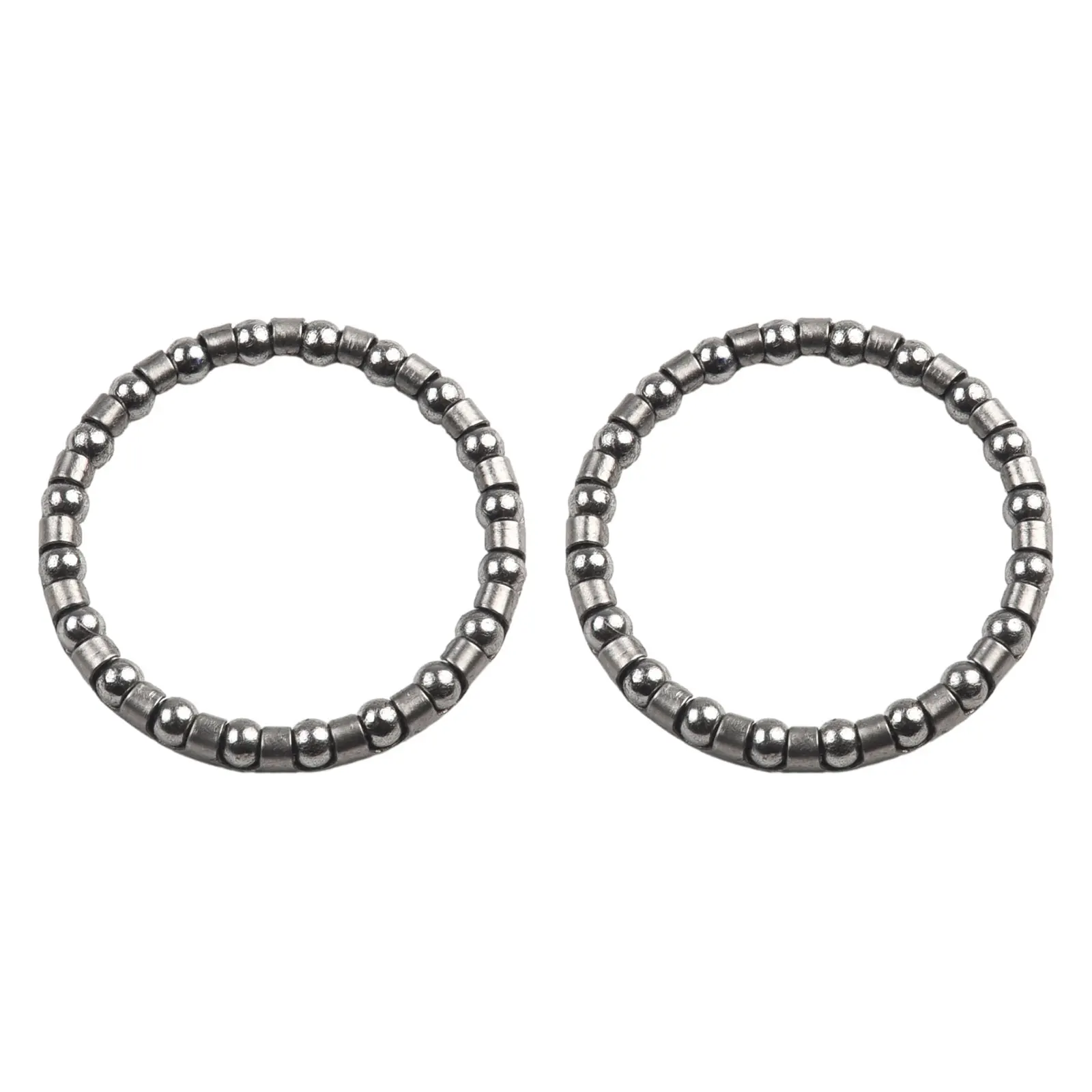 2 Pcs/set Headset 32/39mm Bike Bicycle 1 1/8 Headset Front Fork Caged Ball-race Bearing Replacement Bike Accessories Bicicleta