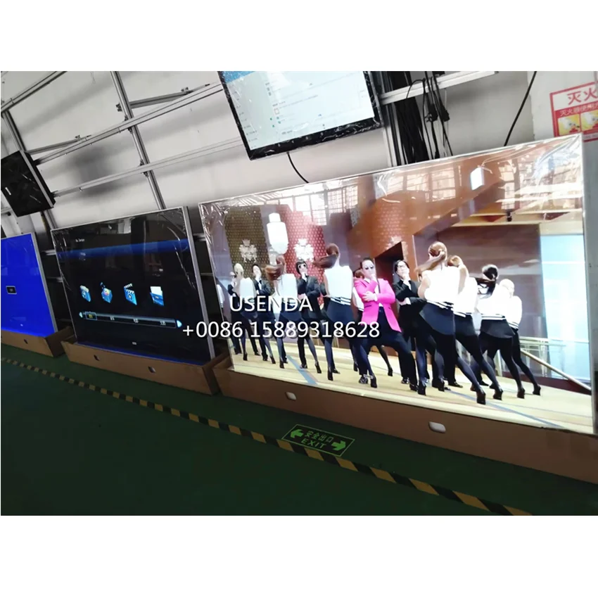 86 Inch super slim bezel Advertising Digital Signage LCD Display 4K Monitor with USB HDMI