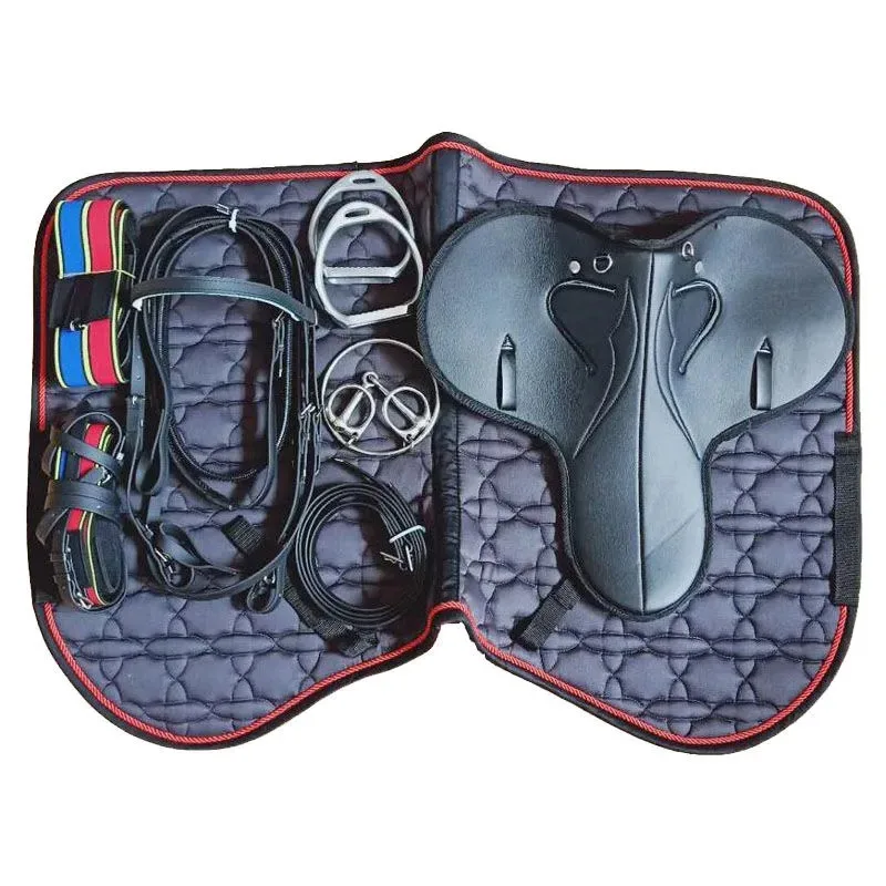 Racing saddle, speed saddle Full set of racing saddle, morning exercise pommel harness supplies