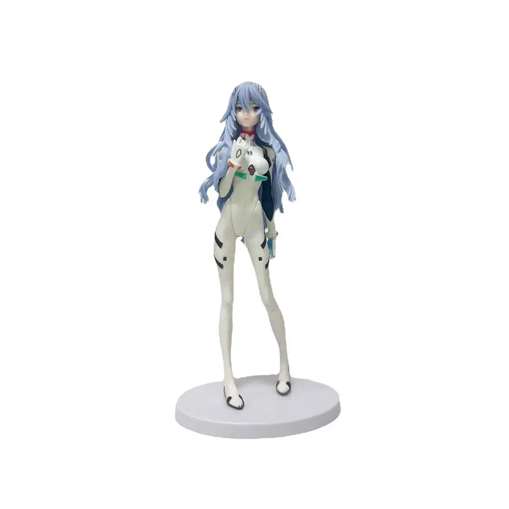 EVANGELION-Figurine Anime en PVC, AYANAMI REI, Modèle d'Animation Debout, Jouet de Collection, Cadeau Décoratif, THRICE UPON A TIM, 21cm, 3.0 + 1.0