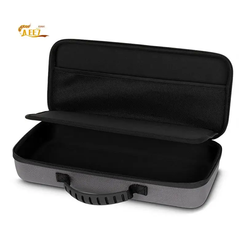 

AEE7-Hard EVA Case For ROG Extreme AULA F75 Gaming Mechanical Keyboard Storage Bag For Logitech GPRO X TKL Carrying Case