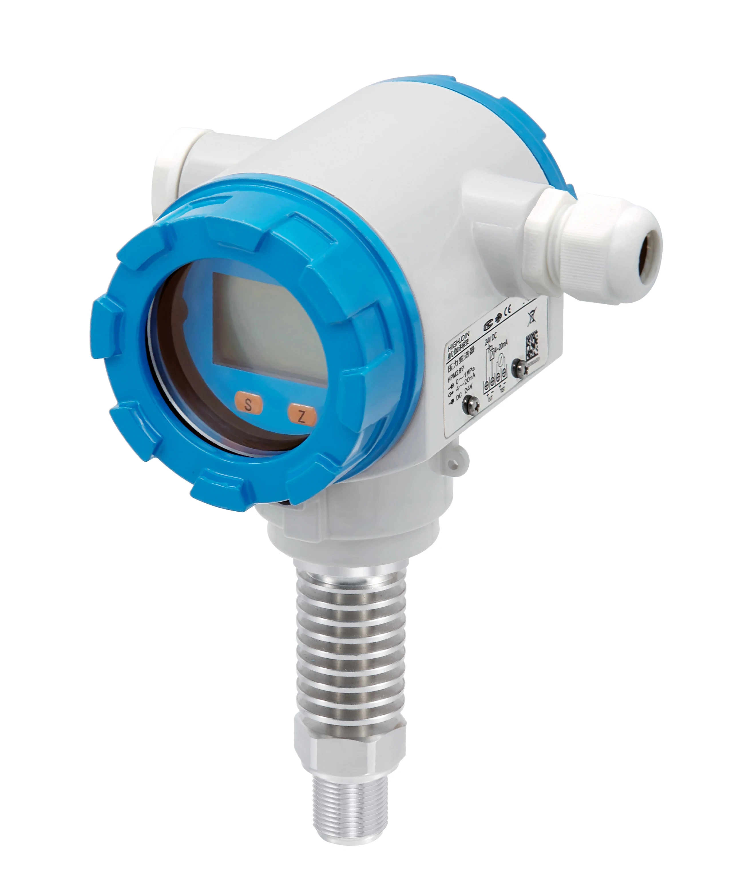 High Steam Pressure Sensor Transmitter Pressure and Temperature 2 in 1 Sensor Oem Cheap 0-10v Hydraulic