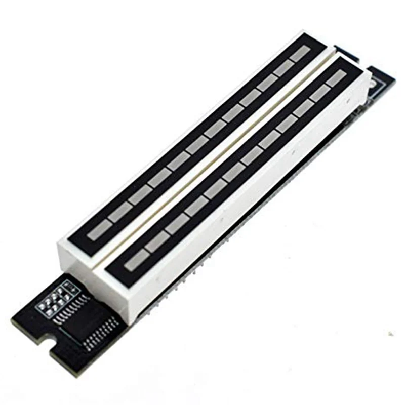 

5X Mini Dual 12 Level Indicator VU Meter Stereo Amplifier Board Adjustable Light Speed Board With AGC Mode, DIY KITS