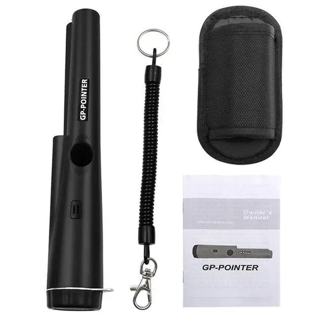 Treasure Hunter Handheld Metaaldetector Pinpointer Pointer Sonde Anti-kras Metaal Aanwijzen Waterdichte 360-graden scan