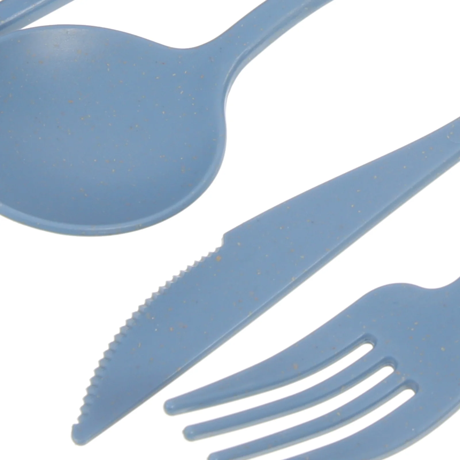 

2Sets Outdoor Travel Cutlery Set Portable Rust-Resistant Fork Spoon Chopsticks for Camping Hiking Picnic Bbq Multi-Purpose