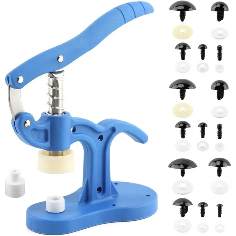 

AUAU-Safety Eye Tool, For Amigurumi Crochet & Stuffed 5-45Mm Animal Eyes Making Supplies Tools With Eyes And Noses