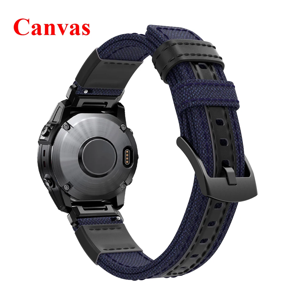 22มม.26มม.Smartwatch อุปกรณ์เสริมสำหรับ Garmin MARQ Gen 2/Fenix 7 7X 6 6X 5 5X plus Tactix 7 Pro นาฬิกาสายคล้องคอสร้อยข้อมือ