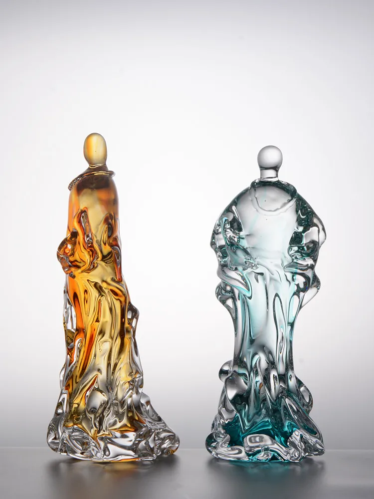 Modern simple Zen, high-end glazed ornaments