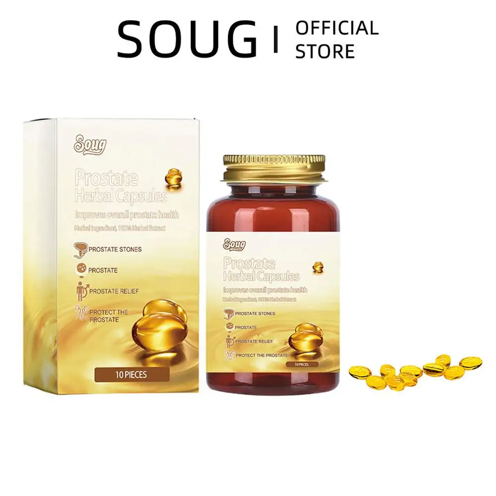 كبسولات عشبية طبيعية من البروستاتا الراقية من سوج، كبسولات مزيل الأعراض في حالات الطوارئ للبروستاتا للرجال، رعاية صحية للجسم #1