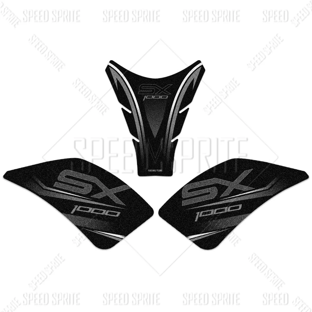 For Kawasaki Z 1000SX Ninja 1000SX Z1000SX 2017-2024 3M Motorcycle Fuel Tank Pad Stickers Anti Slip Decals Accessories
