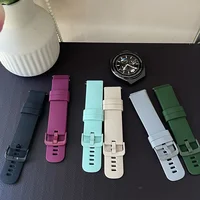 Correa de silicona para Samsung Galaxy Watch 7/6/5/pro/4/Classic/active 2 47-44mm 20mm/22mm pulsera deportiva huawei gt 18mm correa de reloj