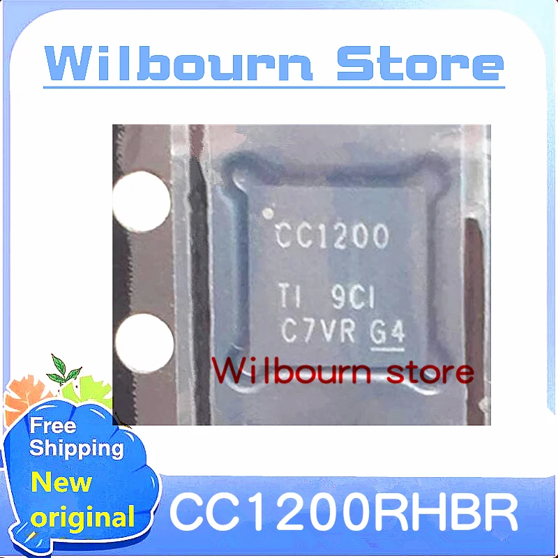 10PCS~100PCS/LOT CC1200RHBR CC1200RHBT CC1200RHB CC1200 VFQFN32 New original stock