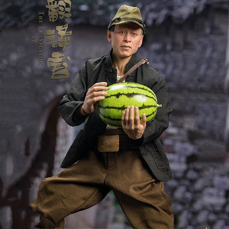 In Stock T-002 1/6 Scale Chinese Classic Movie Role The Interpreter THE TRANALATOR Male Soldier Model 12inch Action Figure Model