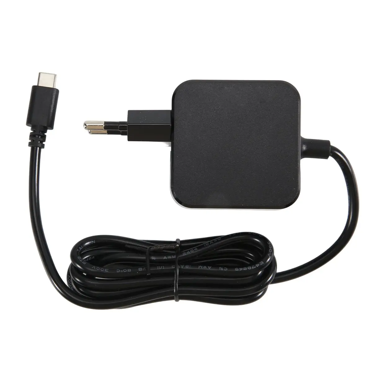 A62X For Raspberry Pi 5 Power Supply PD 27W 5.1V 5A USB Type C Charger Power Adapter for RPI 5 Pi5 Accessories - EU Plug