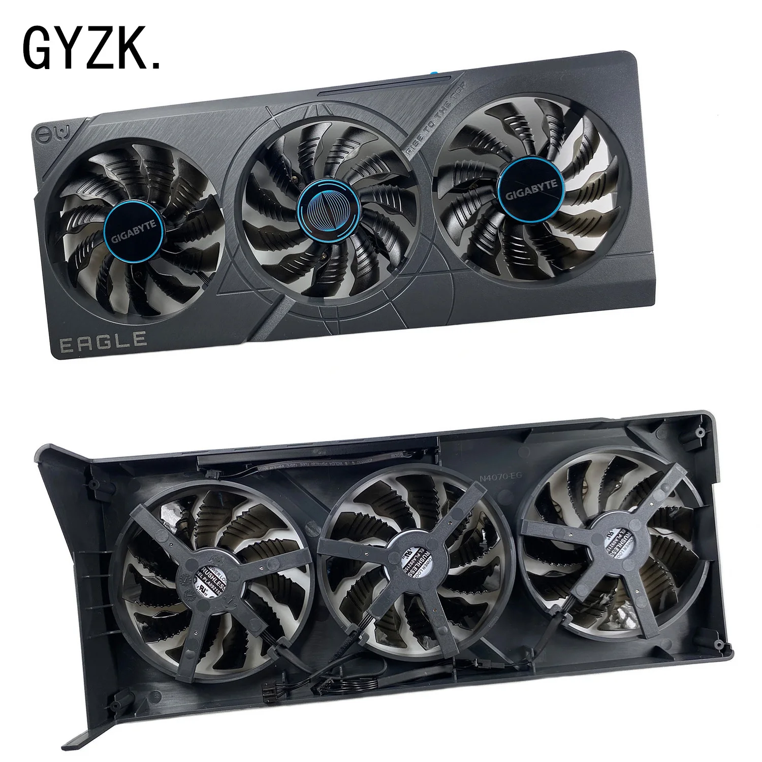 New For GIGABYTE GeForce RTX4070ti 4070tiS EAGLE OC Graphics Card Replacement Fan Panel with fan set