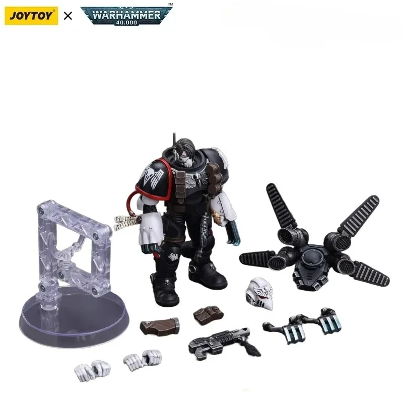 

JOYTOY Original 1/18 Action Figure Raven Guard Chapter Master Kayvaan Shrike Model Gift Collection Series Model Toys