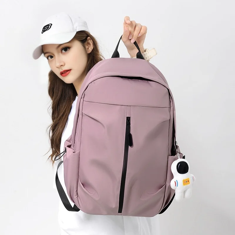 

Men's and women's backpacks, business high-capacity computer bags, simple and casual lightweight student backpacks