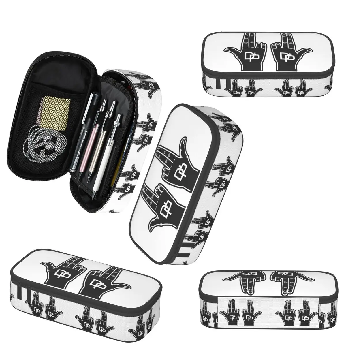 Signe กรกฎาคม Dor Et Platine ดินสอสําหรับของขวัญนักเรียนกล่องปากกาดินสอกระเป๋าเครื่องเขียนผู้ถือปากกากระเป๋า