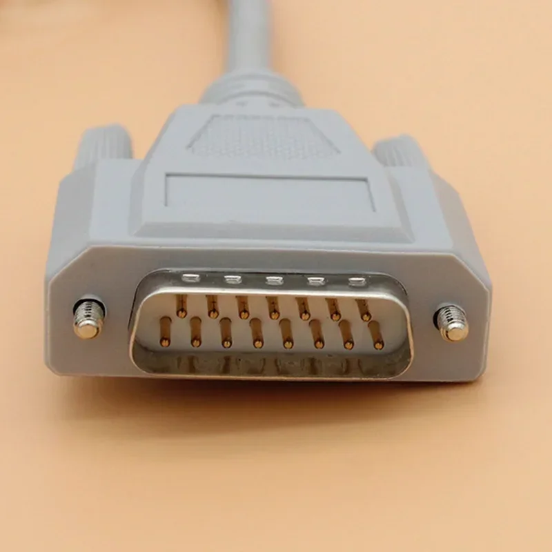 

DB15 pins 10 leads cable and electrode leadwire for Edan SE-1/SE-3/SE-12/SE-601/SE-601A and R3 R12