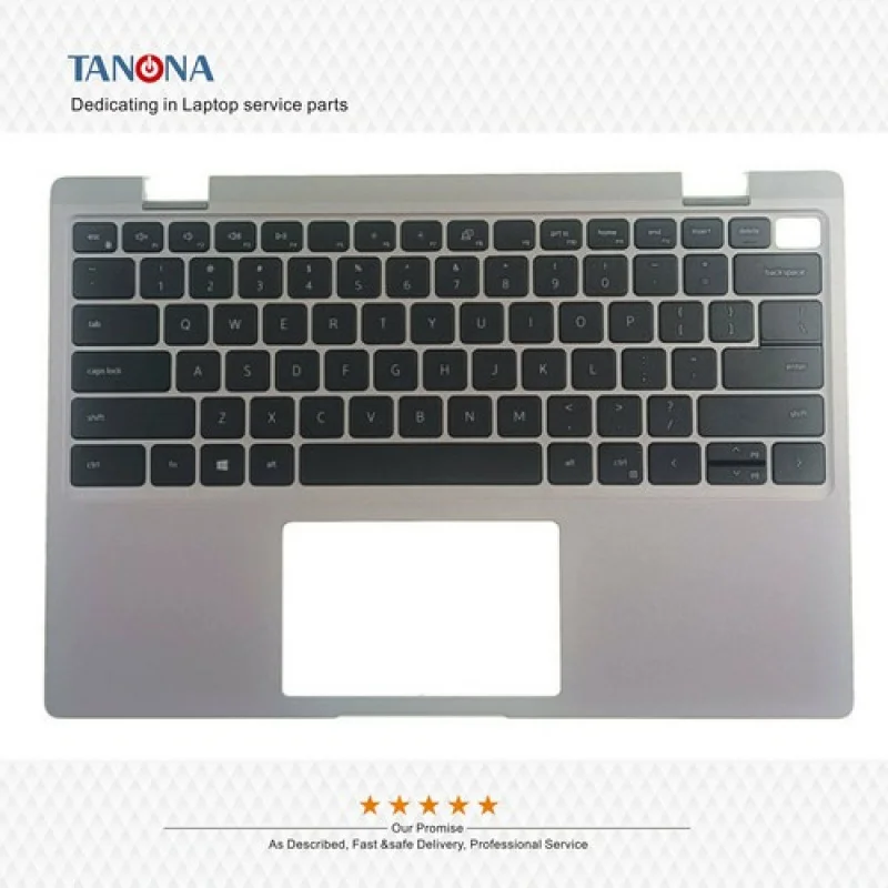 

A++New 0P05WP For Dell Latitude 3330 2-in-1 Palmrest Upper Case Cover + US Keyboard