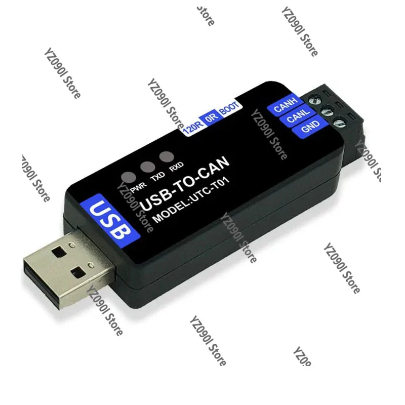 

Адаптер-анализатор USB-CAN для отладки и диагностики, модуль связи CAN