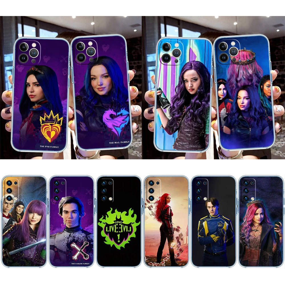 Cover Per Telefono Descendants Per Motorola Moto G10 G20 G30 G31 G32 G34 G35 G41 G42 G50 G51 G52 G55 G60 G60S G62 G71 G72 G75