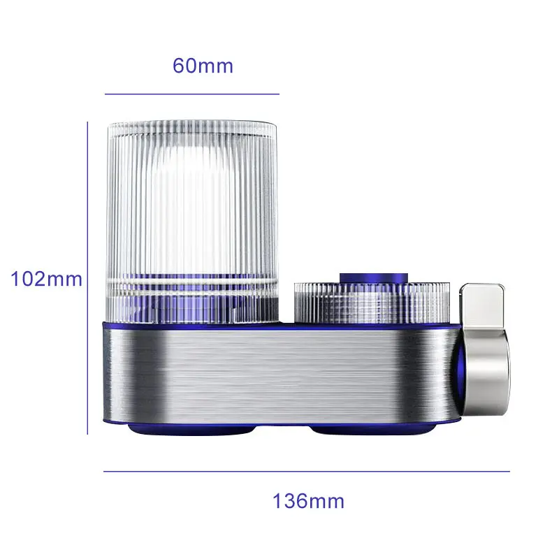 Water Purifier Stopcock Household Splash Prevention Filter Ceramic Filter Element Physical Filtration Kitchen Faucet Accessory