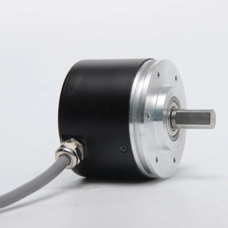 10mm Shaft Output Multi-turn Absolute Encoder, Number of Turns Optional 256 1024 4096 Mechanical Gear Power Off Memory