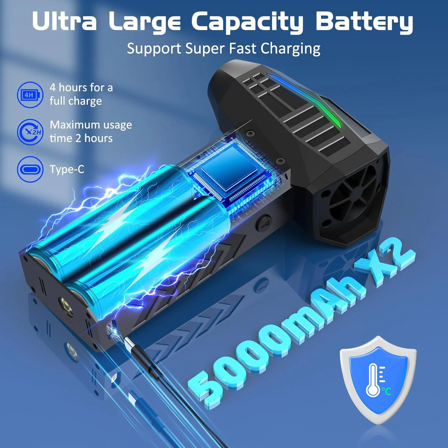 960000 دورة في الدقيقة مروحة توربو صغيرة منفاخ مكنسة كهربائية بدون فرش منفاخ للكمبيوتر/لوحة المفاتيح/شواء/تنظيف السيارة منفضة الهواء منفاخ مروحة تربو #2