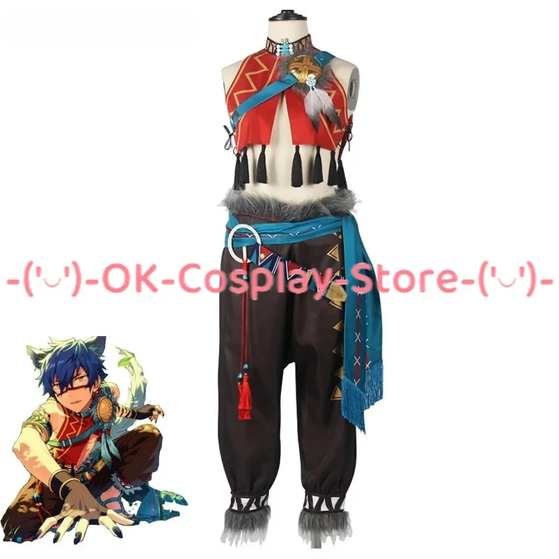 

Game Ensemble Stars Sazanami Jun Cosplay Costume Party Suit Anime Clothing Halloween Carnival Uniforms Custom Made